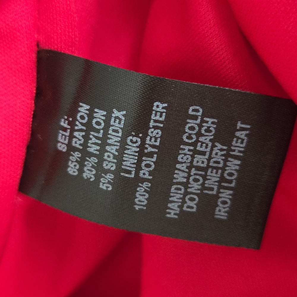 LULUs Spoonful of Sass Red Ruffled Bodycon Mini Dress Small - Picture 8 of 10
